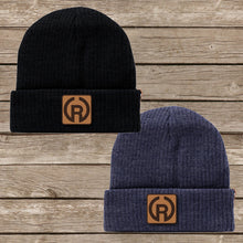 Load image into Gallery viewer, CRC Leather Patch Beanie