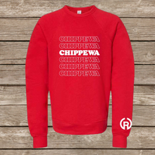 Load image into Gallery viewer, Chippewa Repeated Crew Neck Sweatshirt