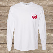Load image into Gallery viewer, Chippewa Long Sleeve Pocket Tee- White